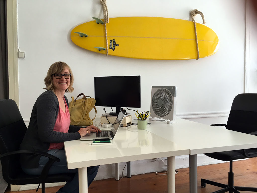 Workation Lissabon Surf Office - Das Pixelsyndikat